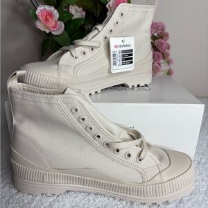 Superga Women's Beige High-Top Sneakers women’s size 9